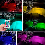 Led Neon Rgb Luz Interno C/controle Acessórios Carro Tuning