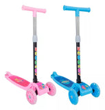 Patinete Infantil 3 Rodas Com Led Dobrável Menino Menina