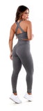 4 Conjuntos Calça Legging Fitness Roupas Feminina Academia