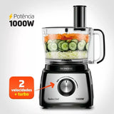 Multiprocessador Turbo Chef 5 Em 1 Mpn-01-b 1000w Mondial Cor Preto 110V